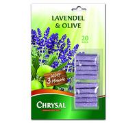 Chrysal Lot de 20 Engrais Lavande et Olive