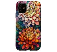 Chrysanthème Naissance Novembre Fleur Fleur Colorée Coque pour iPhone 11
