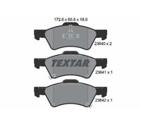 Plaquettes de frein 2364001 TEXTAR pour CHRYSLER DODGE