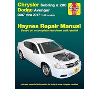 Chrysler Sebring & 200 & Dodge Avenger 2007-2017