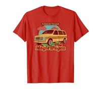 Chrysler Vintage Culture Magic Wagon - sous Licence Officielle T-Shirt, Homme, Rouge, S