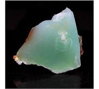 CHRYSOPRASE - Pierre Naturelle en Provenance de Macédoine du Nord, Lipecki Dol Pierre précieuse verte, propriétés de guérison et de prospérité 82.5 ct - Certificat d'Authenticité Inclus 38 x 30 x 24 m