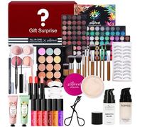 CHSEEO Kit de Maquillage Complet, Palette de Maquillage Cosmétique Coffret Cadeau Maquillage Mallette avec Rouge à Lèvres Fards à Paupières Pinceaux Poudre pour Yeux, Lèvres et Visage #4