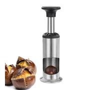 CHSEEO Pince à Châtaigne, 1 Pièce 304 Acier Inoxydable Châtaigne Rapide Cracker Ouvreur, Coupe Châtaignes au Design Ergonomique