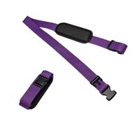 CHSEROK 2 Pièces Réglable Sangles pour Chaise de Plage, Anti-Dérapant Bandoulière E-Scooter, avec Rembourrage D'épaule, Violet Sangle de Transport Pliable pour Vélo, pour Camping, Pique-Nique, Plage