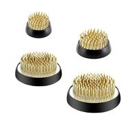 CHSEROK 4 Pièces 4 Tailles Ikebana Fleurs Grenouille, Support pour Arrangement Floral Rond, Florale Fixe Outil Arrangement, Antidérapant et Anti-Basculement, pour l'art Déco, Maison et Bureau