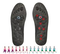 CHSG Semelles Magnétiques pour Homme et Femme, Semelles D'acupression des Pieds, Massage Confortable pour Soulager le Stress, Semelles de Réflexologie D'acupression(Taille 35-39)