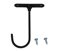 Chstarina Banane Crochet,support banane,crochets bananes sous l'armoire Crochet Banane Porte Banane,crochet banane en métal Pour Cuisine Sous Suspendre Des Bananes Cuisine Fruit Cintre（Noir）