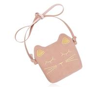 Chstarina Mini Sac à Bandoulière pour Filles, Sac à Main de Mignonnes Chat, Rose Princesse Mini-Sacs, Enfants Sac à Bandoulière pour Petite Fille de 3 à 8 ans