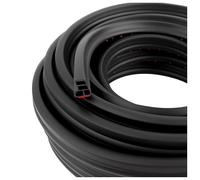 CHSZP Joint Porte Voiture pour Alfa Romeo Stelvio 2017-2022, Insonorisation,Protection Contre Les Intempéries,Joint Caoutchouc Noir,Isolation Phonique Voiture,4 Doors 16M