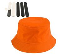 CHSZSH 1 Chapeau De Soleil pour Hommes, 5 Autocollants De Chapeau, Chapeau De Soleil De Voyage, Chapeau De Camping, Chapeau De Soleil D'Été