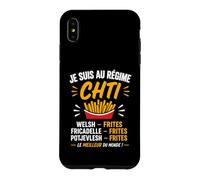 Ch'ti Nord Fricadelle Humour Je suis Au Régime Ch'ti Coque pour iPhone XS Max