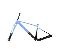 CHTKAGV Fourche de Cadre VTT en Carbone M09-1 29 Pouces XC Hardtail routage câble Interne 148x12mm axe traversant(Phantom Combo,48cm)