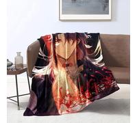 CHTLIFQ Couverture 3D en Flanelle Honkai Star Rail Blade pour canapé lit Simple Quatre Saisons pour Enfants, Adolescents, Jeunes garçons et Filles 150 x 200 cm
