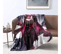 CHTLIFQ Couverture floue Impression 3D Honkai Star Rail Kafka lit canapé Voyage Automne Hiver couvertures Enfants Enfant Adultes 59x78,7 Pouces Flanelle （150x200cm）