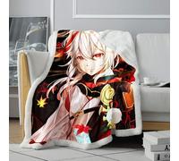 CHTLIFQ Couverture imprimée Genshin Impact Kaedehara Kazuha Couverture Polaire Douce Couverture de canapé Toutes Saisons Couvertures Literie pour Enfants 59x78,7 Pouces Sherpa (150x200cm)