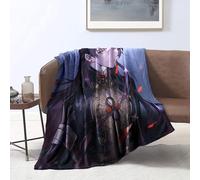 CHTLIFQ Honkai Star Rail Blade Jeté de lit en Polaire 3D pour canapé, Couverture Douce et Chaude réversible pour Automne et Hiver pour Adultes 120 x 150 cm en Flanelle