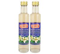 Chtoura Garden - Eau de fleur d'oranger orientale, idéale pour la pâtisserie et la cuisine, eau de farine pour aromatiser les plats sucrés, les pâtisseries et les boissons, dans un lot de 2 à 250 ml