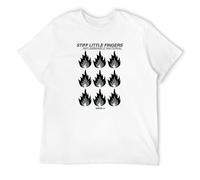CHU KUO Stiff Little Fingers 'Inflammable Material T-Shirt T-Shirt White3XL