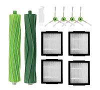 Chuancheng 11 Pcs Accessoires Kit Pièce De Rechange pour IRobot Roomba Combo J7+ Aspirateur, 2 Rouleaux Brosse 4 Filtres 4 Brosses Latérales