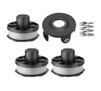 Chuancheng 195858-1/196146-9 Bobine de rechange pour débroussailleuse Makita18V DUR181Z DUR181RF DUR181 8,3 m 1,60 mm avec capuchons et ressorts
