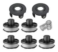 Chuancheng 195858-1/196146-9 Bobine de rechange pour débroussailleuse Makita18V DUR181Z DUR181RF DUR181 8,3 m 1,60 mm avec capuchons et ressorts