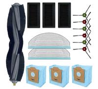 Chuancheng Kit d'accessoires de Rechange pour aspirateur Robot pour Yeedi Cube pour Yeedi CC Roboter, 1 Brosse Principale 6 brosses latérales 3 filtres HEPA 2 serpillères 3 Sacs à poussière