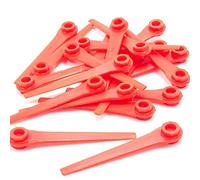 Chuancheng Lot de 100 lames en plastique de 7 mm pour tondeuse sans fil EasyCut Li-18/23R, ComfortCut Li-18/23 R
