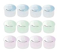 Chuancheng Lot de 12 capsules de parfum désodorisantes pour Ecovacs Deebot T9 Series, onglets en plastique, pièces à odeur fraîche, accessoire pour aspirateur, désodorisant