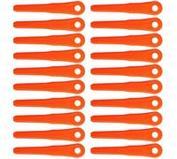 Chuancheng Lot de 20 lames en plastique 4002 007 1000 pour têtes de débroussailleuse Stihl Polycut 6-2, 6-3, 7-3, Polycut 28-2, 48-2, 47-3