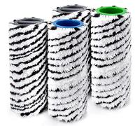 Chuancheng Lot de 4 brosses à Rouleaux pour Karcher FC7 FC7 Premium FC5 FC5 Premium FC3 2.055-021.0