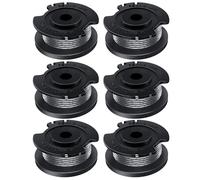 Chuancheng Lot de 6 bobines et lignes de rechange pour tondeuse à gazon Bosch Easy Grass Cut 18 V 23 26 18 # F016800569