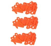 Chuancheng Lot de 60 lames de rechange en plastique pour Stihl Polycut 2-2 FSA 45, accessoires de lame de rechange pour débroussailleuse