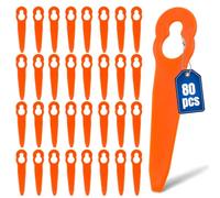 Chuancheng Lot de 80 Lames en Plastique pour STIHL FSA 45 Polycut 2-2