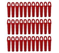 Chuancheng Lot de 80 lames en plastique universelles de 10 x 5 mm pour déménagement de pelouse