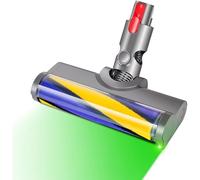 Chuancheng Motorhead Tête de rechange pour sol dur Dyson V7 V8 V10 V11 V15 avec lumière LED verte
