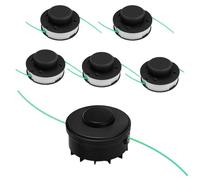 Chuancheng Tête de débroussailleuse C2-2 et bobines de rechange pour débroussailleuse Stihl C2-2 FSA 56, 1 tête de débroussailleuse, 5 bobines, numéro de pièce 4008 710 2103