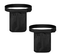 CHUANFU 2 Pièce Sac Banane Infirmière, 25 x 18 cm Organiseur d Infirmier, Pochette Aide Soignante avec Ceinture Réglable, Organiseur Poche Compartiments Multiples, pour Gaze Gants Lingettes