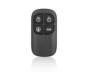 Chuango RC-80 Lot de 2 Télécommandes pour Alarme Noir