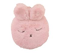 CHUANGOU Bouillotte Eau Chaude，Bouillotte avec Housse，pour Soulagement de la Douleur, Dos, Cou et Épaules & Nuits Chaudes Cosy（Rose）.