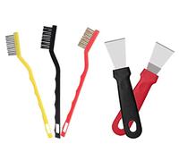 CHUANGOU Ensemble Brosse Métallique，pour Le Nettoyage des scories de Soudure, de la Rouille,Buse De l'Imprimante 3D.