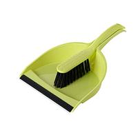 CHUANGOU Pelle et Balayette，Ensemble Pelle et Balayette à Main，pour Table de Salle À Manger, Canapés, Bureau.（Vert）