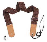 CHUANGOU Sangle de ukulélé，Sangle d'épaule réglable pour ukulélé，pour ukulélé ou Guitare de Petite Taille, Longueur Ajustable.