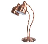 CHUANGRUN Lampe Chauffante À Double Tête, Chauffe-Plats, avec Deux Ampoules, Lampe Chauffante Commerciale Électrique Autonome, Restaurant De Cuisine D'hôtel Buffet Garder Les Aliments Au Chaud