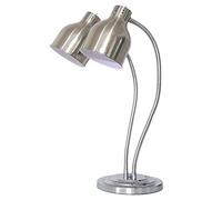 CHUANGRUN Lampe Chauffante À Double Tête, Chauffe-Plats, avec Deux Ampoules, Lampe Chauffante Commerciale Électrique Autonome, Restaurant De Cuisine D'hôtel Buffet Garder Les Aliments Au Chaud
