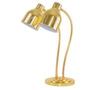 CHUANGRUN Lampe Chauffante À Double Tête, Chauffe-Plats, avec Deux Ampoules, Lampe Chauffante Commerciale Électrique Autonome, Restaurant De Cuisine D'hôtel Buffet Garder Les Aliments Au Chaud