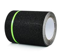 CHUANGSEED Ruban adhésif antidérapant escalier avec film Lumineux Brille dans Le Noir,10cm x 10m,Ruban Sécurité Antidérapant Phosphorescent pour escaliers intérieur et extérieur et les marches