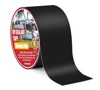 CHUANGSEED Ruban Adhésif de réparation de VR noir,ruban en caoutchouc butyle,5cmx10m,Ruban pour Caravane,Black rv sealant tape pour RV,Camping-Car,toiture,Bateau réparer Les Fuite