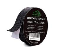 CHUANGSEED Ruban antidérapant, 2.5cm x 10.6m,Bandes antidérapantes avec Ruban adhésif antidérapant pour escaliers, marches, revêtements de Sol, Ruban antidérapant Solide, Autocollant