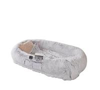 CHUANYGU Lit surdimensionné en fausse fourrure pour animal de compagnie avec poche de rangement - 180 x 101 cm, convient aux chiens et aux humains, lavable en machine (190 cm)
